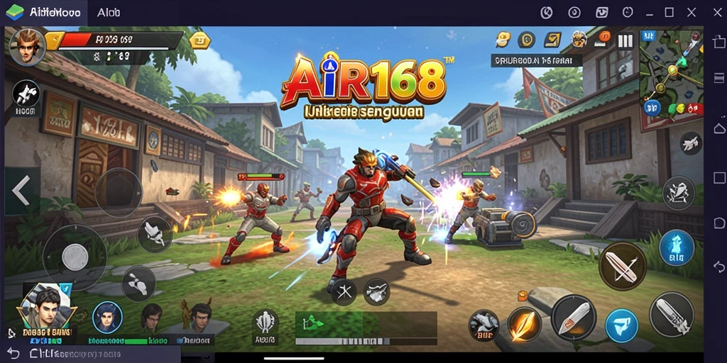 Screenshot utama AIR168 menunjukkan antarmuka aplikasi Utility yang intuitif dan praktis.