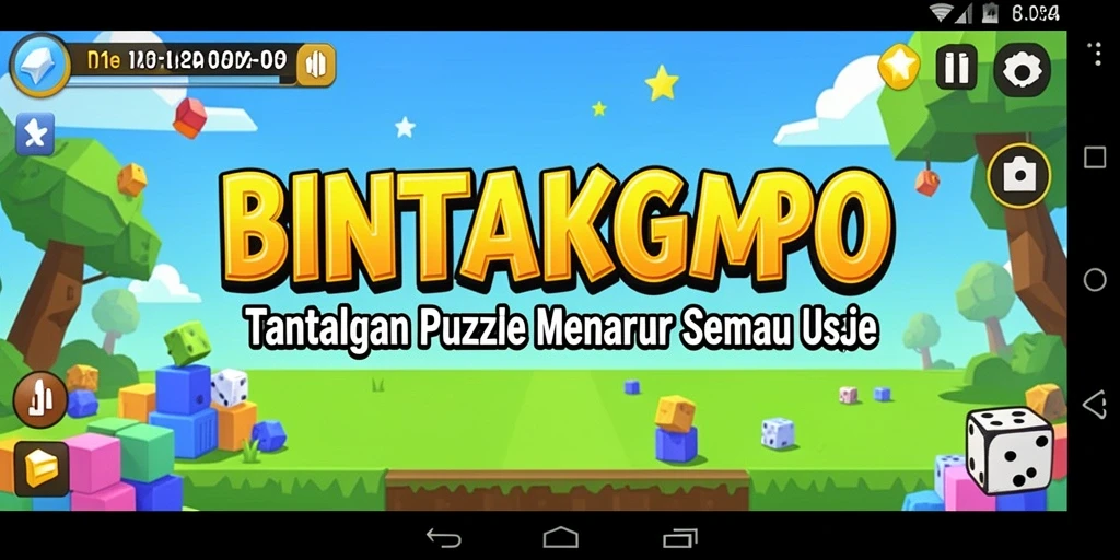 Tampilan permainan BINTANGMPO yang penuh warna dan menantang.