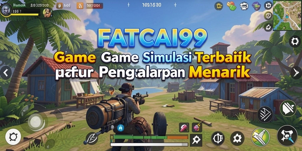 Screenshot utama FATCAI99 menampilkan gameplay simulasi yang menarik dan realistis.