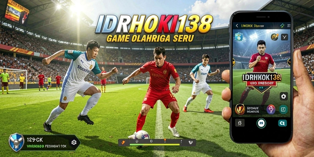 Screenshot gameplay IDRHOKI138 menampilkan aksi olahraga yang seru dan grafik menarik.
