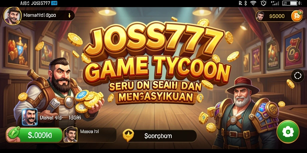 Tangkapan layar <strong>JOSS777</strong> menampilkan pengalaman gameplay Tycoon yang seru.