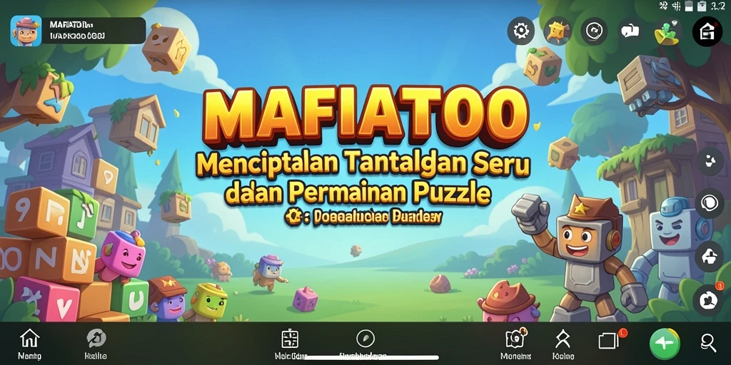 Tampilan interaktif MAFIATOTO dalam permainan Puzzle yang menegangkan.
