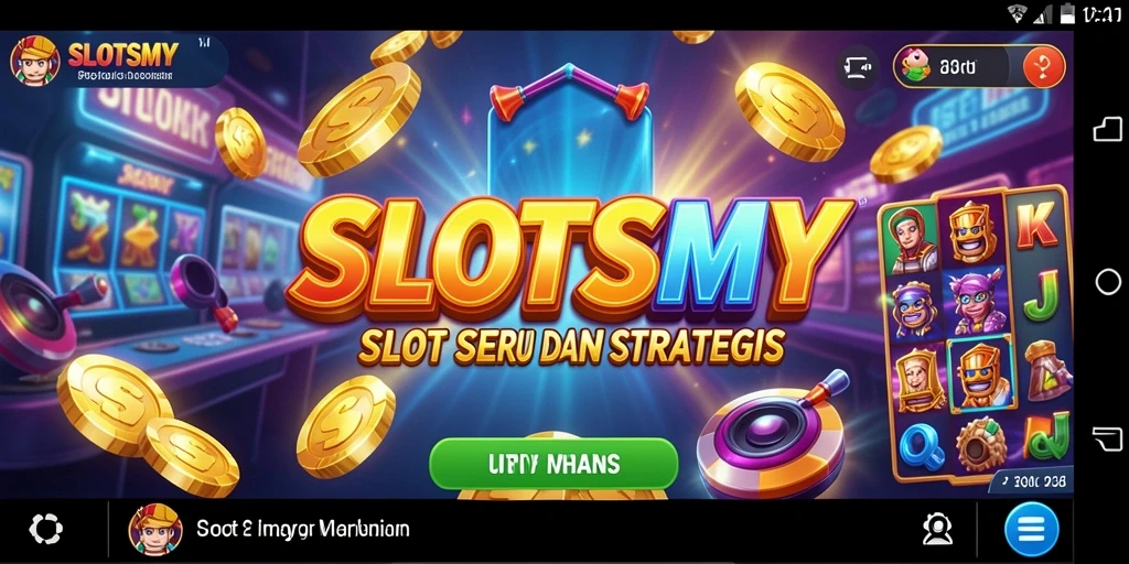 Tampilan gameplay SLOTSMY yang menarik dan dinamis.